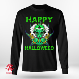 BHappy Halloweed Weed Marijuana Stoner Pothead Halloween Day