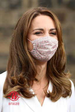 Kate Middleton Floral Face Mask