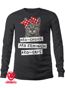 Pro Choice Pro Feminism Pro Cats