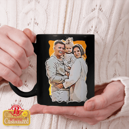 Custom family image with Painting effect - Style 1