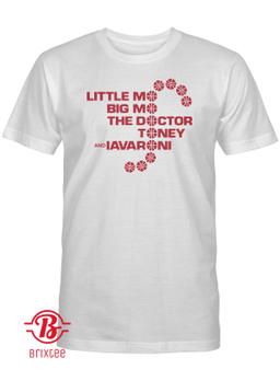 Little Mo Big Mo The Doctor Toney Marc Iavaroni - 1983 SIXERS STARTING FIVE