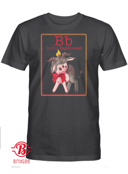 Bb Is For Baphomet T-Shirt - Letter B is for a Cute Baphomet card T-Shirt Satanic game