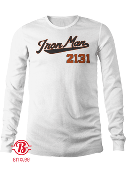 Cal Ripken Jr - Iron Man 2131 Shirt, Baltimore Orioles