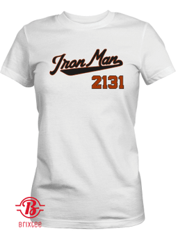 Cal Ripken Jr - Iron Man 2131 Shirt, Baltimore Orioles