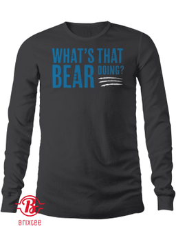 What's That Bear Doing? Long Sleeve, Carolina Football