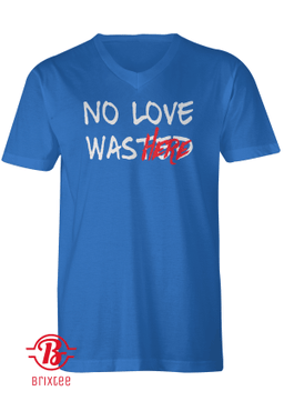 NO LOVE WAS HERE T-SHIRT