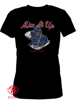Marcell Ozuna - Mix It Up T-Shirt, Atlanta Braves