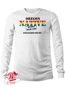 Oregon Native Shirt Rainbow Endangered Species