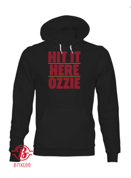 Ozzie Albies - Hit It Here Ozzie Hoodie, Atlanta Braves