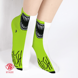 Stance x Billie Eilish Grin Socks Neon Green