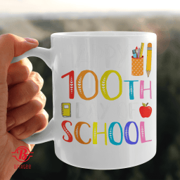100 Days Of School Teacher And Student