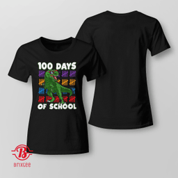 100 Days Of School 100th Day Dino