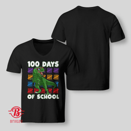 100 Days Of School 100th Day Dino