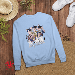 Anime Handsome Catboy Bishounen Cat Boys Party Animal  T-Shirt & Hoodie