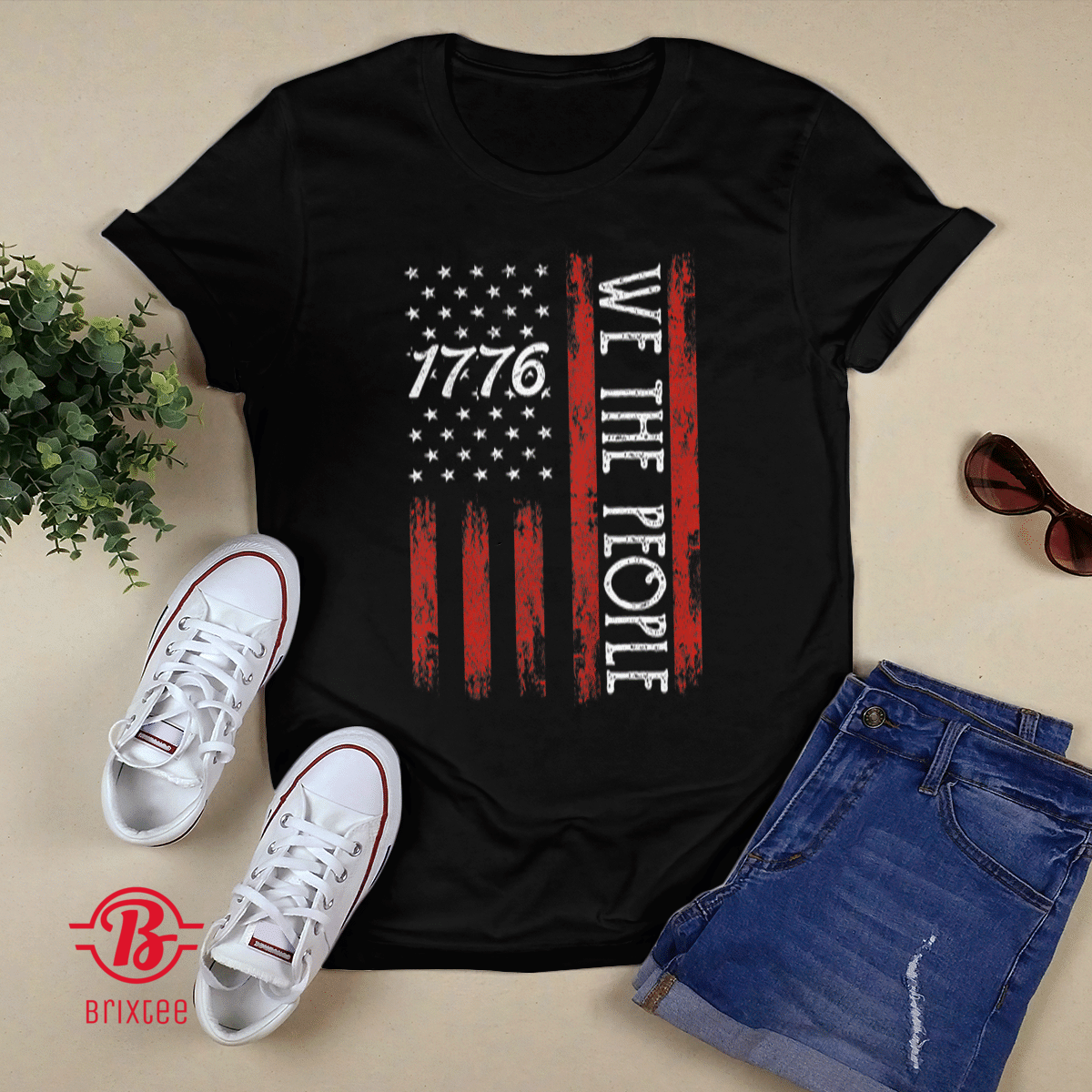 4th Of July 1776 Shirts For Men, We The People American Flag