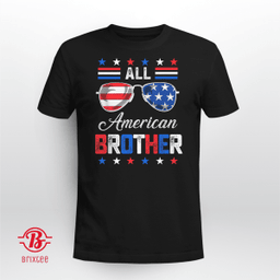 All American Brother 4th of July USA Family Matching Outfit