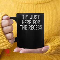 Just Here for the Recess Funny T-Shirt Back to School