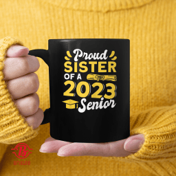 Womens Class Of 2023 Graduation Proud Sister Of A 2023 Senior
