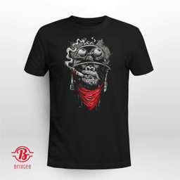 Gorilla Smoking A Cigar T-Shirt Cool Powerful Animal