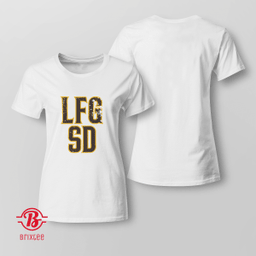 LFGSD Stacked Letters | San Diego Padres