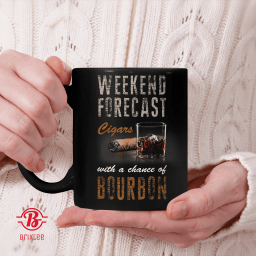 Weekend Forecast Cigars with Chance Bourbon