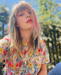 Taylor Swift Multi Floral Skater