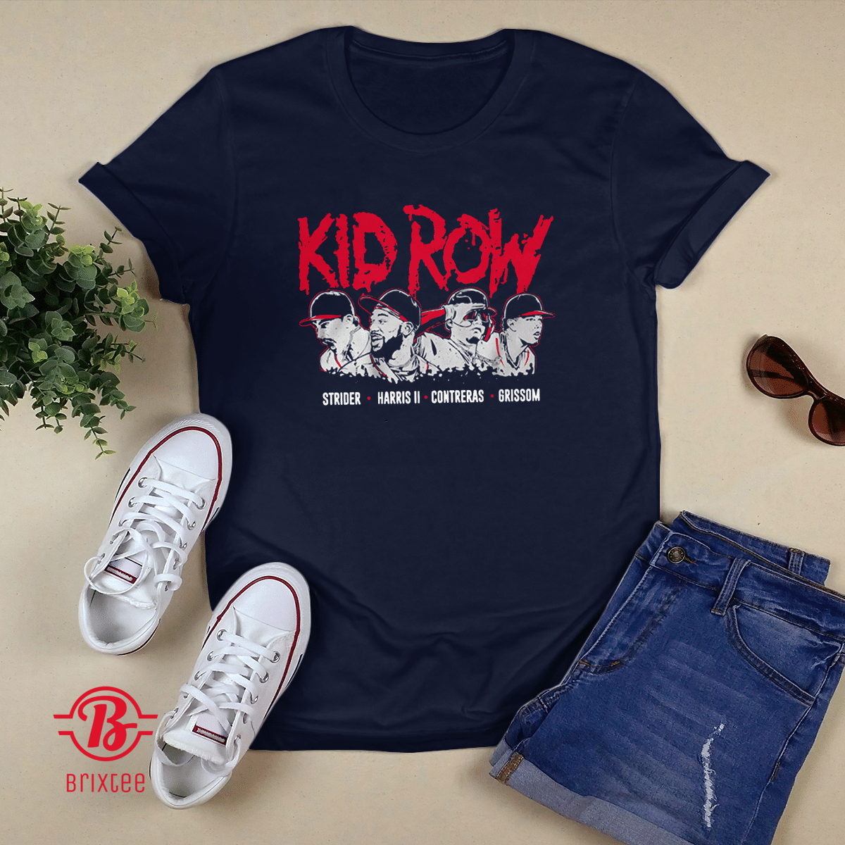 Kid Row Atlanta T-Shirt - Atlanta Braves