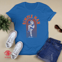 Jacob deGrom Simple Man T-Shirt - New York Mets