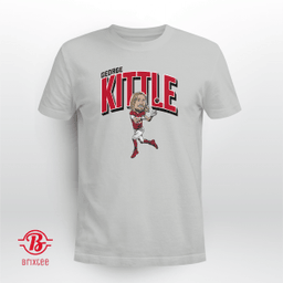 George Kittle Caricature - San Francisco 49ers