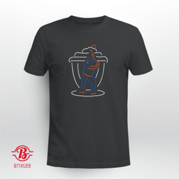 Daniel Vogelbach Neon Milkshake T-Shirt - New York Mets