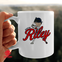 Austin Riley Caricature - Atlanta Braves