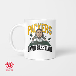 Green Bay Packers #69 David Bakhtiari Breakthrough Mug