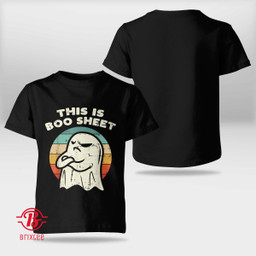 This Is Boo Sheet Ghost Retro Halloween Costume