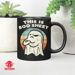 This Is Boo Sheet Ghost Retro Halloween Costume