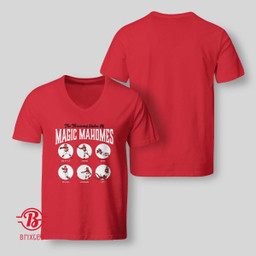 Patrick Mahomes II Throwing Styles T-Shirt - Kansas City Chiefs