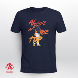 Houston Astros Jeremy Peña Alone At The Top T-Shirt