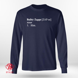 Bailey Zappe Definition Shirt New England Patriots