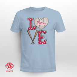 Philadelphia Phillies Baseball Love T-Shirt