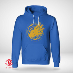 Golden State Warriors Four Rings Hoodie Bay Area Basketball