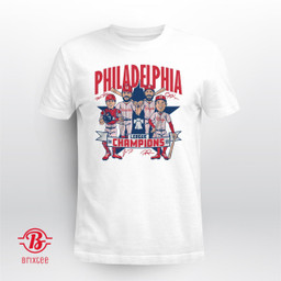 Philadelphia Phillies 2022 League Champions Caricature Shirt