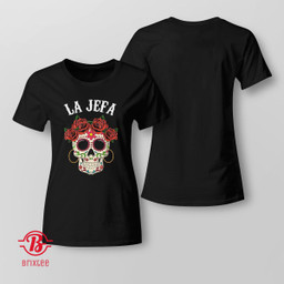 La Jefa Sugar Skull Mexican Dia De Los Muertos Dead