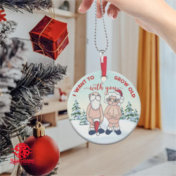 Funny Santa Couple Want To Grow Old With You