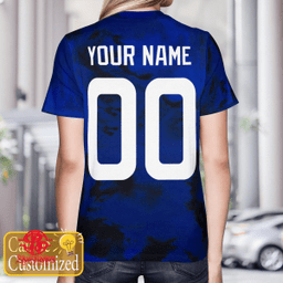 Personalized USWNT Away Tie Dye T-Shirt World Cup 2022