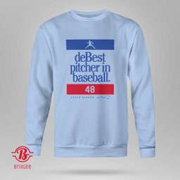 Jacob deGrom deBest Pitcher In Baseball T-Shirt and Hoodie Texas Rangers