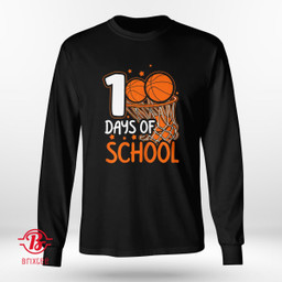 100th Day of School Basketball Kids 100 Days Of School