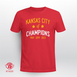 Kansas City Chiefs Of Champions 1969 2019 2022