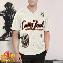 2023 Cactus Jack Foundation Fall Classic Softball Game Baseball Jersey