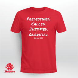 Predestined Called Justified Clorified 