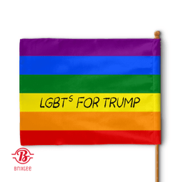 LGBTQ For Trump Flag