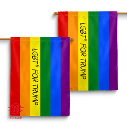 LGBTQ For Trump Flag